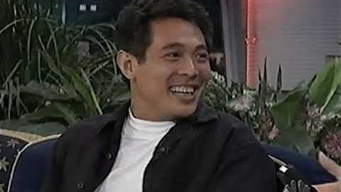 Jet Li on The Tonight Show promoting Lethal Weapon 4
