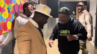 Boo Kapone roasting at YouTube theater Los Angeles BTS