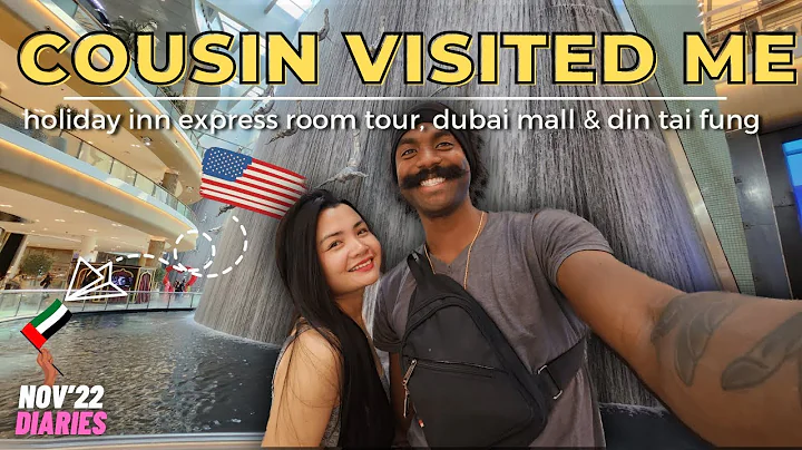 nov 2022 diaries: holiday inn express room tour, burj khalifa view & din tai fung |  :gopro 11