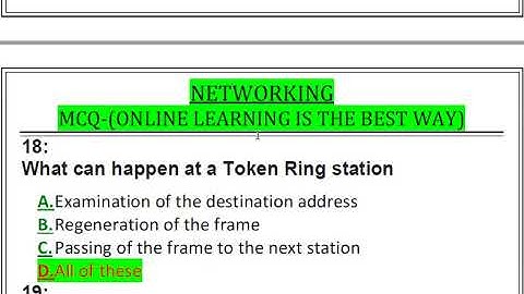 INFORMATICS ASSISTANT !! MCQ- BASED TEST !! ( NETWORKING TOPIC)
