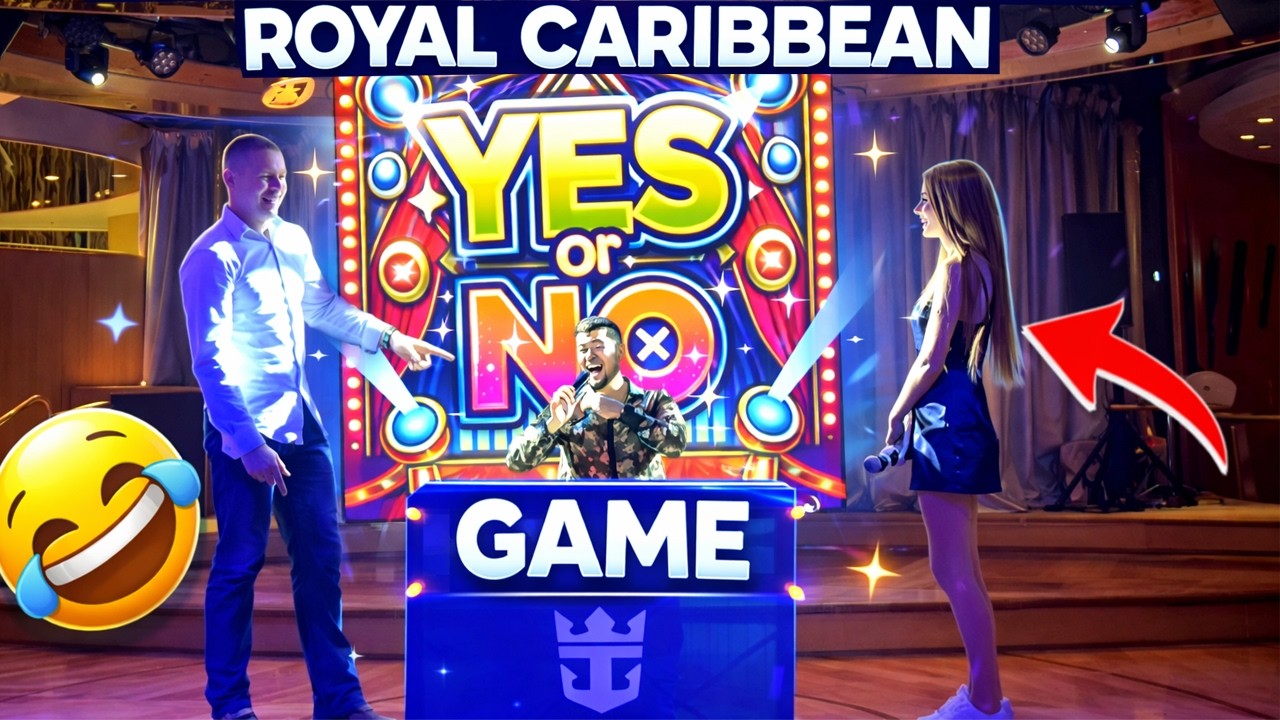 We Played Royal Caribbean’s YES or NO Game Show… 😱🚢