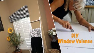 How to make a Lightweight Window Valance