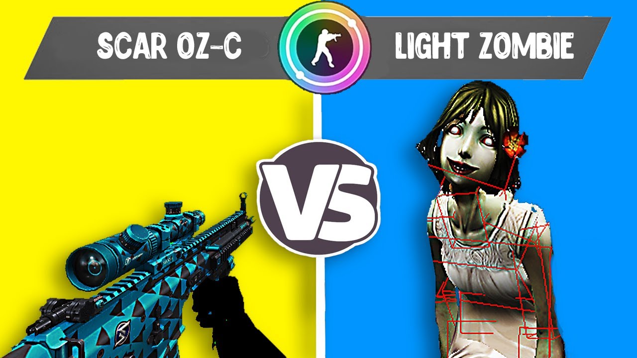 CSO SCAR OZ-C VS Light Zombie [TEST WEAPONS] 카스온라인 시즌패스 무기 간단 리뷰 - YouTube