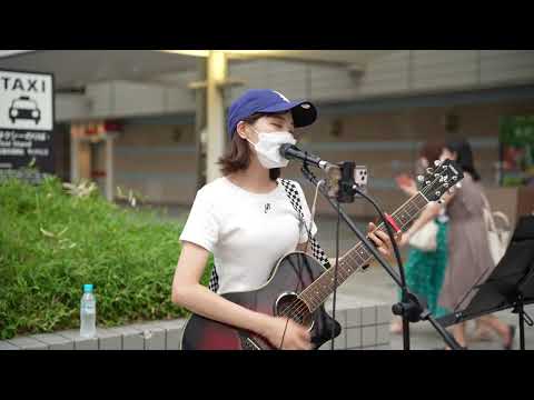 パクユナ 🎵風が吹いている/いきものかがり 浜松駅路上ライブ 【4K60P/α7SIII】2022・8・20