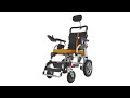 Smartchair evo  fauteuil roulant lectrique pliable et confortable