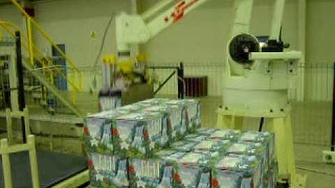 JMP ENGINEERING - Robotic Palletizing of Cases of Bottled Water