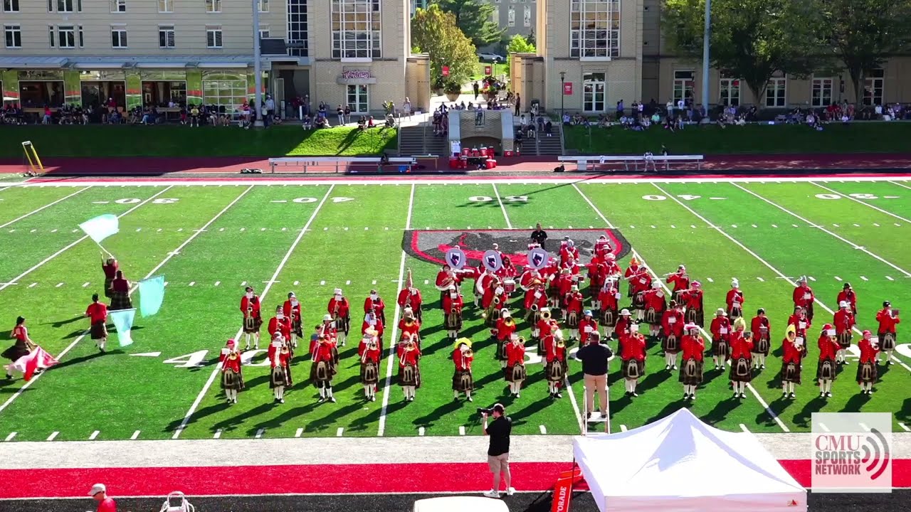 CMU Kiltie Band - Halftime Performance (
