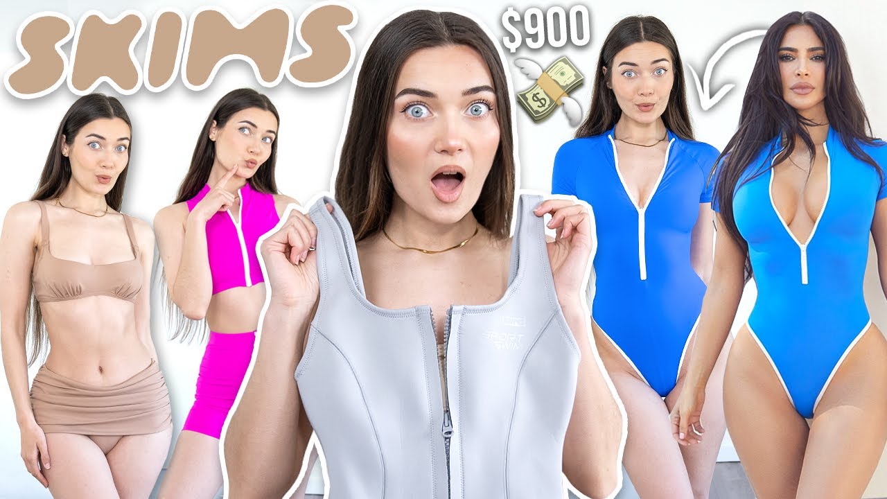 I SPENT $900 ON SKIMS NEW SWIMWEAR IS IT WORTH THE HYPE!? 