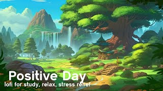 Lofi, Relaxing Ghibli 🌻 Morning lofi for a positive day 💛 Lofi for study, relax, stress relief