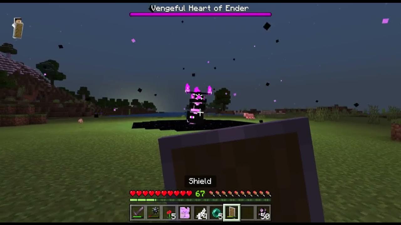 I built the Vengeful Heart of Ender from Minecraft Dungeons! : r