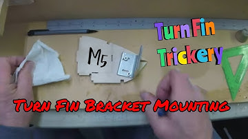 Building A Scale Model Hydroplane | Mounting The Turn Fin