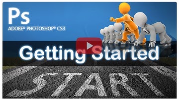 Amazing Photoshop Tutorials cs3 online - Gettting Started 1 in English