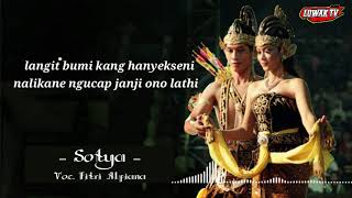 Sotya Lirik ( unofficial video )  COVER FITRI ALFIANA