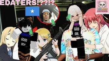 ekittens trolls somali eboys with ai voice changer😍💦