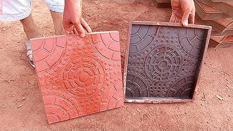how to make tuff tiles in factory, tuff tiles making process