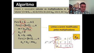 Curso Cálculo Numérico - Modulo 03 - Aula 13 - Obtendo sistema equivalente: algoritmo
