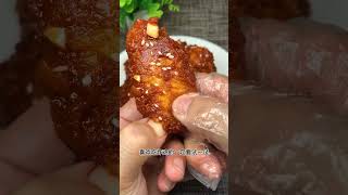 【抖音】【【杰仔美食】韩式炸鸡做发原来这么简单喜欢吃炸鸡的朋友一定要试试