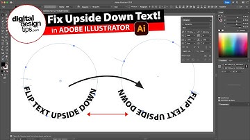 How to Flip Text on a Circular Path in Illustrator (The Right Way)