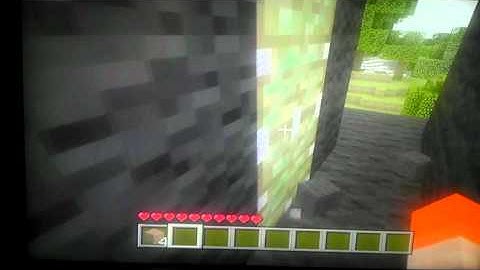 Minecraft Xbox-360 1.7.3 Secret nether portal!!!