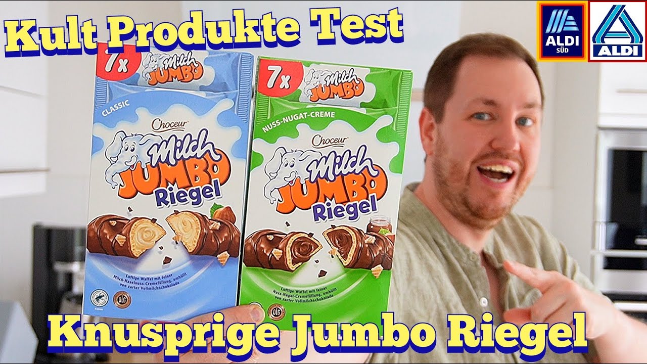 ALDI Choceur Milch JUMBO Riegel im Test YouTube