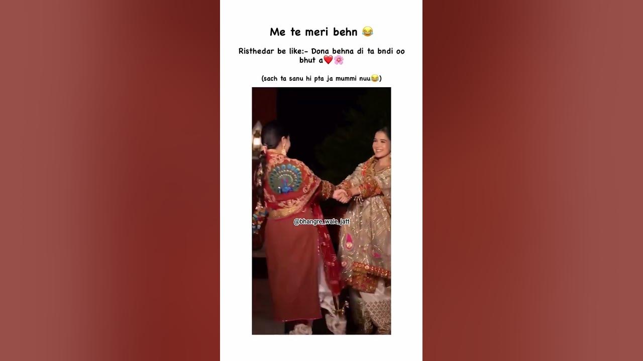 nain 🌺❤️ #punjabifolkmusic #punjabisong #bhangrewalejatt #gidhasteps #folkdance #shorts #marriage #y