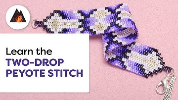 Master The Two-drop Peyote Stitch With These Steps!