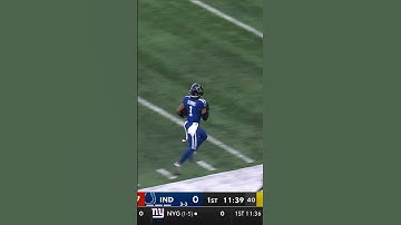 Rookie Josh Downs with a long touchdown