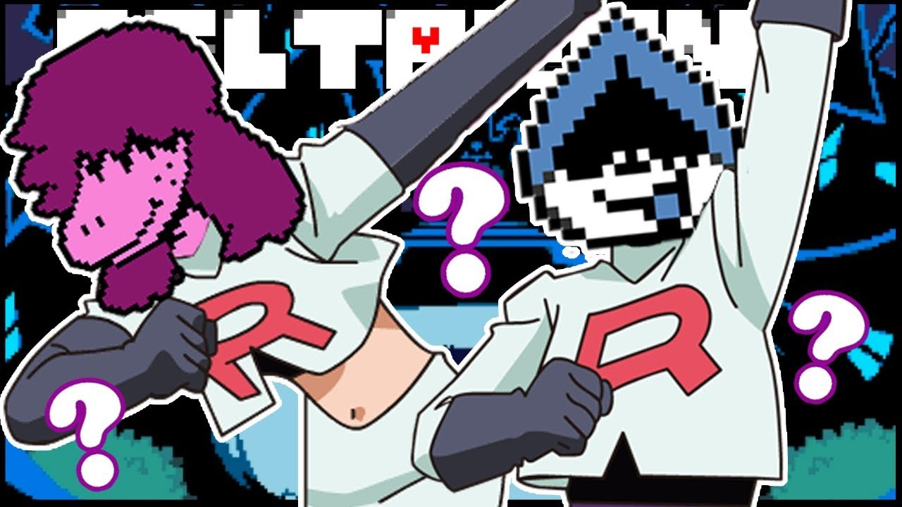 Susie Lancer Are Team Rocket Deltarune Youtube - susie deltarune roblox