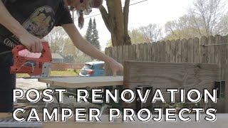 Post-Renovation Camper Projects