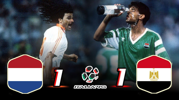 ملخص مباراة منتخب مصر × منتخب هولندا | 1 × 1 | مباراة تاريخية | كأس العالم 1990