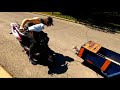Moped vs Trailer #ProbablyNotSafe