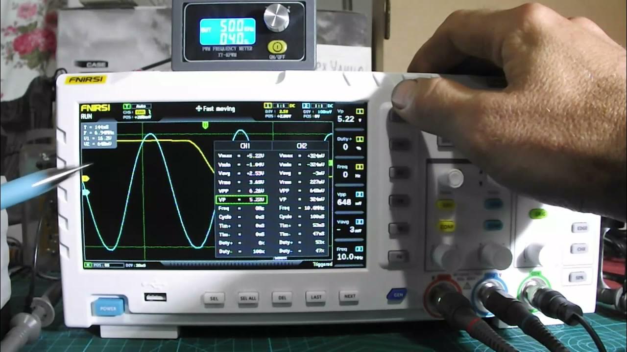 Небольшой обзор мощного FNIRSI 1014D. A small overview of the powerful ...