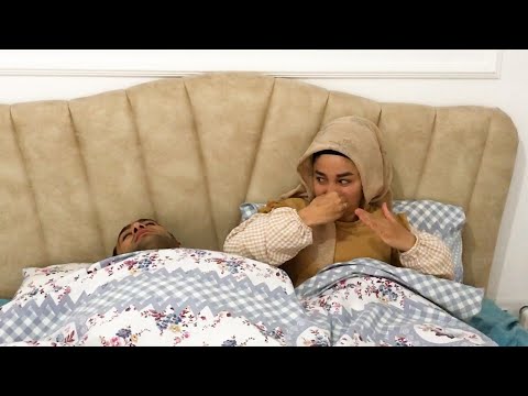 Feyza Uyurken Osuran Kocasına Çok Kızıyor
