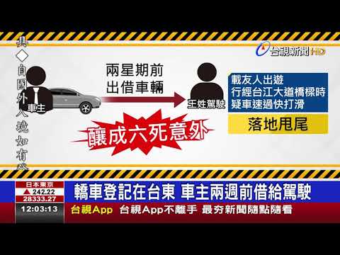 "車借來的"無照駕駛又超載釀6死悲劇