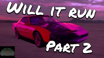 KnightVlog 5 | Will it Run Part 2 | 3.1 V6 Pontiac |
