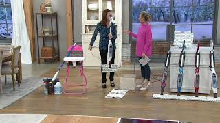 Shark Genius Steam Pocket Mop with 2 Washable Microfiber Pads on QVC