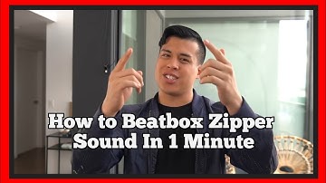 How To Beatbox Zipper Sound  In 1 Minute | Beatbox tutorial With Spencer X