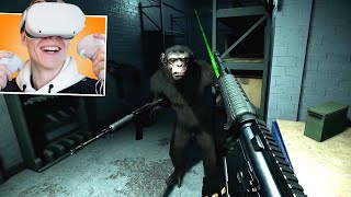 Become an Ape in Virtual Reality! | Planet of the Apes VR (Oculus Quest 2 Gameplay)