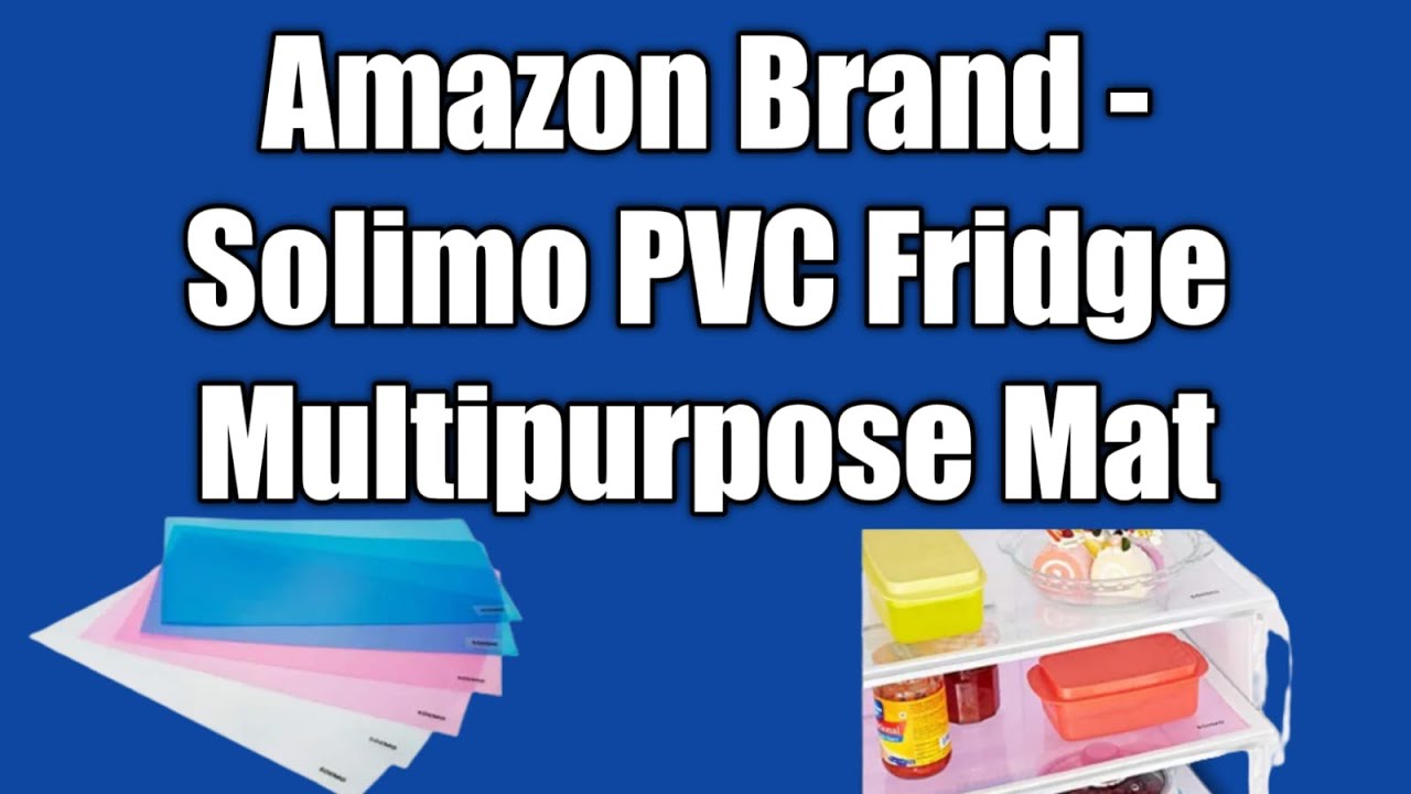 Amazon Brand - Solimo PVC Fridge Multipurpose Mat Rs 179 😘 