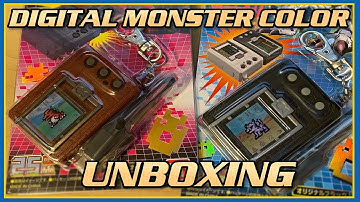 Unboxing Digimon Color Vpets for the First Time | Version 1 and 2