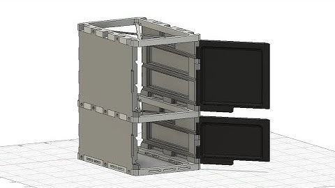 004 - Raspberry Pi Rack #4 - 3U Panels & Assembly