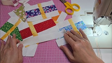 ✨️I Used Only Scrap Strips… and Created a Stunning Quilt You won’t believe the result