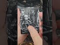 Tokens I did for my black noir mtg custom commander deck!