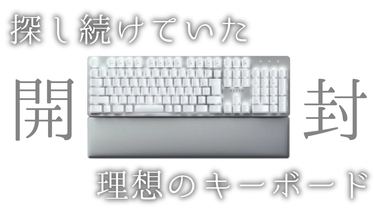 購入品紹介】ゲームにも仕事にも！探し続けてた理想のキーボードが 