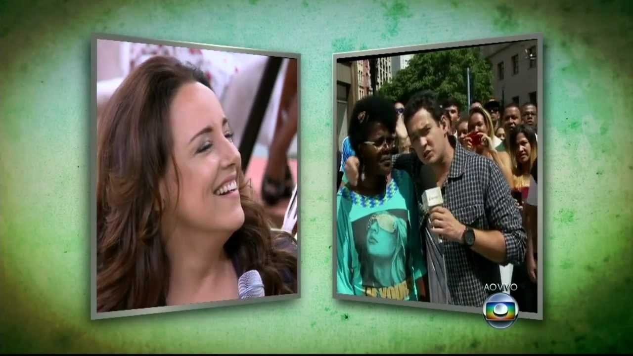 Fã canta música da Ana Carolina Programa Encontro - HD - YouTube