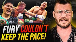 BISPING reacts: "Tyson Fury COULDN'T Keep The Pace!" | Tyson Fury vs Oleksandr Usyk Reaction image