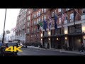 London Walk: Mayfair | via Grosvenor Square and Berkeley Square【4K】