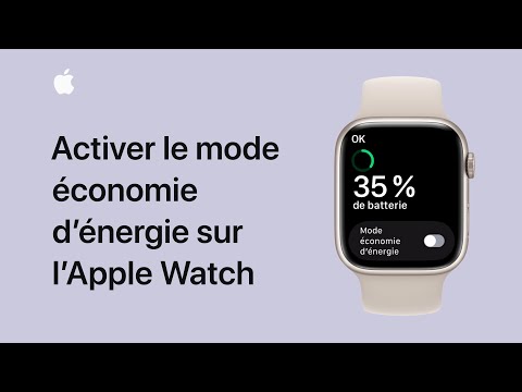 Vidéo: Comment activer le mode d'économie d'énergie sur Apple Watch ?