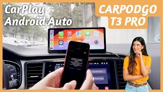 Carplay and Android Auto with Carpodgo T3 Pro