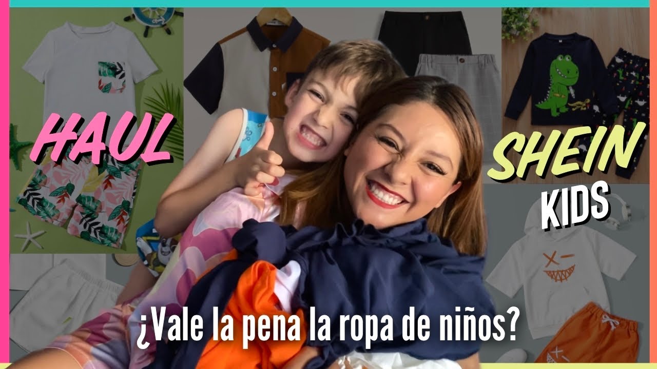 SHEIN KIDS ¿Como es comprar ropa de niños en SHEIN? HOT SALE 2022 / JHOEE -  YouTube